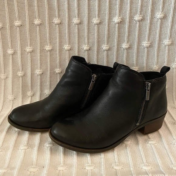 Lucky Brand Leather Booties - Picture 1 of 4